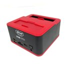 Leitor De Hd Dock Station Para 2 Hds 2Tb Sata E Ide 3,5 E 2,5