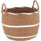 Lemnos Cesta Decorativa Organizadora Cachepô 25x33x33cm Fibra