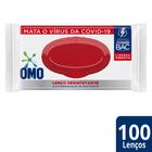 Lenço Umidecido Omo - 100 Unidades