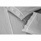 Lençol 3 Peças Casal 400 Fios Prata Toque Suave Ponto Palito