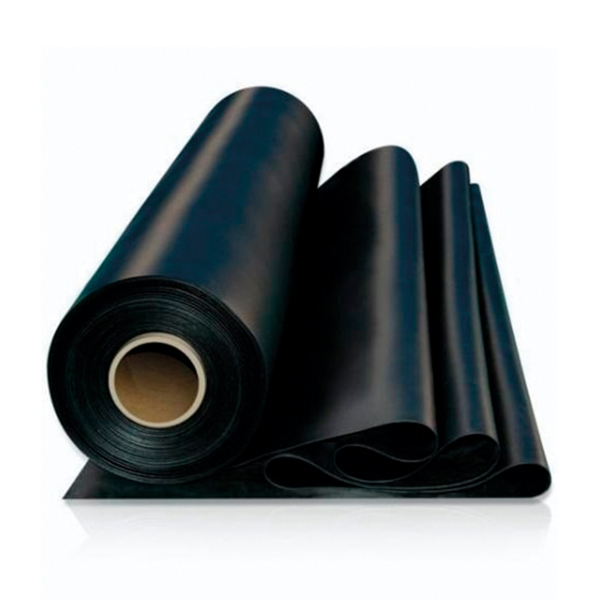 Lençol / Piso De Borracha Liso Elite 1mm 0,5m X 16,5m