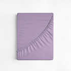 Lençol Avulso Casal Liso Com Elástico 180 Fios - Fiori Lilás