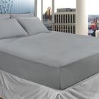 Lençol Avulso - Casal - Malha - 100% Algodão - Cinza - Sbx