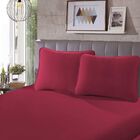 Lençol Avulso - Casal - Malha - 100% Algodão - Vermelho - Sbx