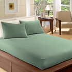 Lençol Avulso Casal Microfibra Com Elástico Camesa Verde Un