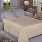 Lençol Avulso - Casal - Premium Plus - Sem Elástico - Bege -