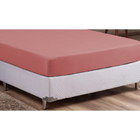 Lençol Avulso Casal Queen Com Elástico Rosê Casen