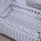 Lençol Avulso Com Elástico Para Mini Berço 200 Fios 100% Algo