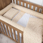 Lençol Avulso Com Elástico Para Mini Berço 200 Fios 100% Algo