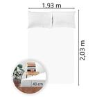 Lençol Avulso King Size Liso Com Elástico 180 Fios - Fiori Br