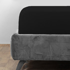 Lençol Avulso - King Size - Malha - 100% Algodão - Preto - Sbx