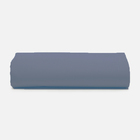 Lençol Avulso - King Size - Prata - C/ Elástico - Azul - 100%