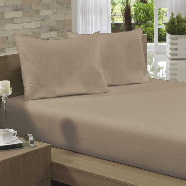 Lençol Avulso Kingsize Extra 280x290 Caqui Soft