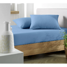 Lençol Avulso Solteiro 135m X 240m Azul Royal Soft