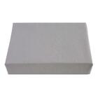 Lençol Avulso Solteiro Algodão 200 Fios Com Elástico Cinza -