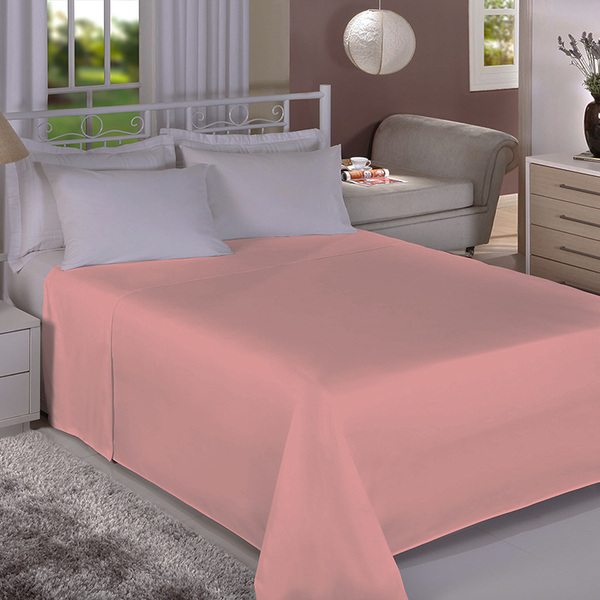 Lençol Avulso - Solteiro - Premium Plus - Sem Elástico - Cora