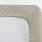 Lençol Buettner Queen Malha Image C/ Elástico Bege