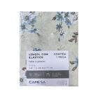 Lencol C/ Elastico Estampado Super Cotton Casal Camesa - Clari