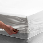 Lençol Casal 500 Fios 3 Peças 40cm Altura - Branco