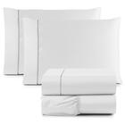 Lençol Casal 500 Fios 3 Peças 40cm Altura - Branco