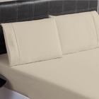 Lençol Casal 500 Fios 3 Peças 40cm Altura - Palha