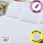 Lençol Casal Avulso De Malha 100 Algodão Com Elástico Buettner