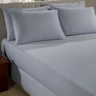 Lençol Casal Avulso Liso Vivaldi Alumínio