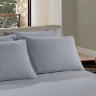 Lençol Casal Avulso Liso Vivaldi Alumínio