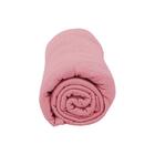 Lençol Casal C/ Elástico Doce Vida Rosa Blush - Portallar