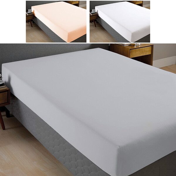 Lençol Casal Com Elástico 100 Algodão Percal 130 Fios - Dohler