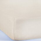 Lençol Casal Serena Malha 100% Algodão 138x188x23cm Pérola