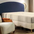 Lençol Com Elástico Casal Altenburg Cetim 300 Fios Bege