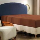 Lençol Com Elástico Casal Altenburg Malha Fio Penteado  Laran