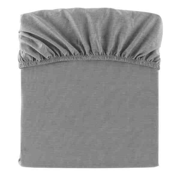 Lençol Com Elástico Casal Sofee Cinza Bob Kacyumara