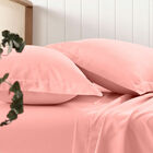 Lençol Com Elástico King Altenburg Toque Acetinado Rosa