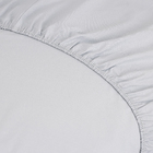 Lençol com Elástico Privilege Solteiro Cinza