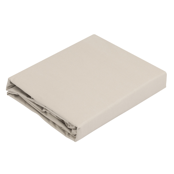 Lençol com Elástico Privilege Solteiro Khaki