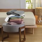 Lençol Com Elástico Queen Altenburg Malha Fio Penteado Cinza