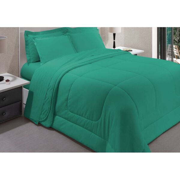 Lençol Com Elástico Solteiro Innovi 150 Fios Topaze Kacyumara