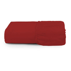 Lençol De Baixo Avulso Casal Queen Com Elástico Vermelho Casen