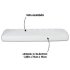 Lençol De Berço Avulso 400 Fios Com Elástico 100% Algodao - B