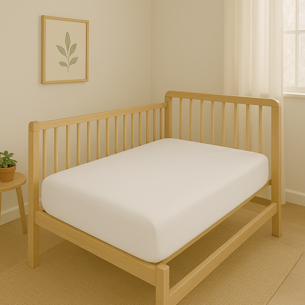 Lençol De Berço Avulso 400 Fios Com Elástico 100% Algodao - B