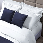 Lençol De Cama Solteiro 2 Peças Branco 100% Algodão 200 Fios