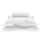 Lençol De Cama Solteiro 2 Peças Branco 100% Algodão 200 Fios