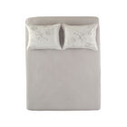 Lençol De Elástico 180 Fios Percal Com Fronha Giana Karsten -