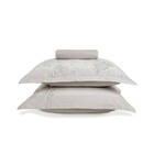 Lençol De Elástico 180 Fios Percal Com Fronha Giana Karsten -