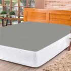 Lençol De Malha Avulso King - Cinza