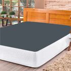 Lençol De Malha Avulso Queen - Chumbo