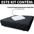 Lençol Impermeável Para Caminha Pet De Cachorro 50x50x10cm -
