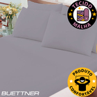 Lençol King Avulso De Malha 100 Algodão Com Elástico Buettner